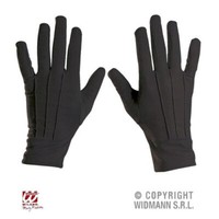 Handschuhe Schwarz L Mit Biesen - KostüM ZubehöR - Widmann®