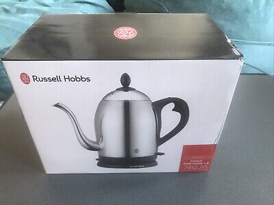 Brand New: Russel Hobbs Electric Classic Cafe Kettle 1.2. 7412JP | eBay