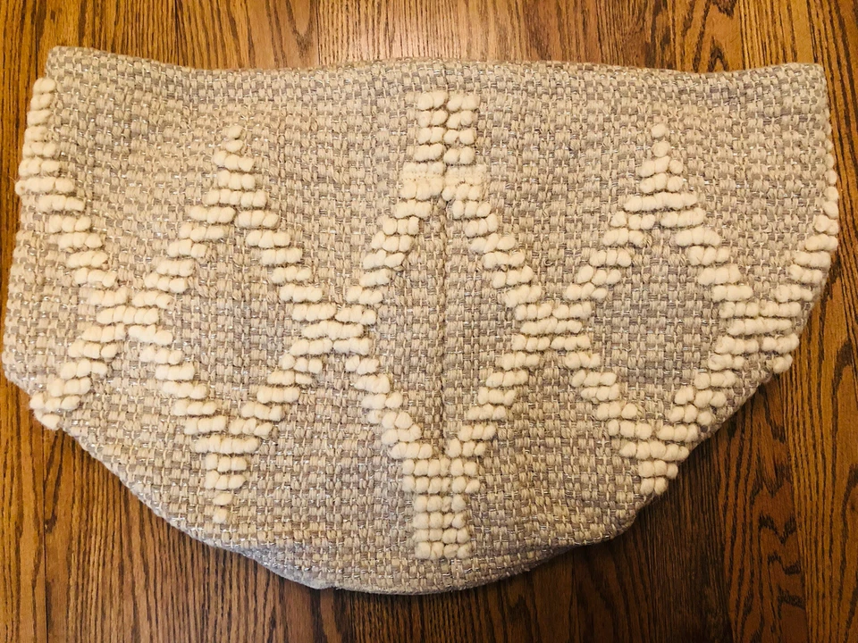 NUEVO Cesta de almacenamiento de juguete Pottery Barn Kids tejida metálica de lana para vivero 16x16 Foto 2 de 4