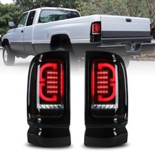 For 1994-2001 Dodge Ram 1500250035004000 Led Tail Lights Clear Brake Lamps For 1994-2001 Dodge Ram 1500250035004000 Led Tail Lights Clear Brake Lamps