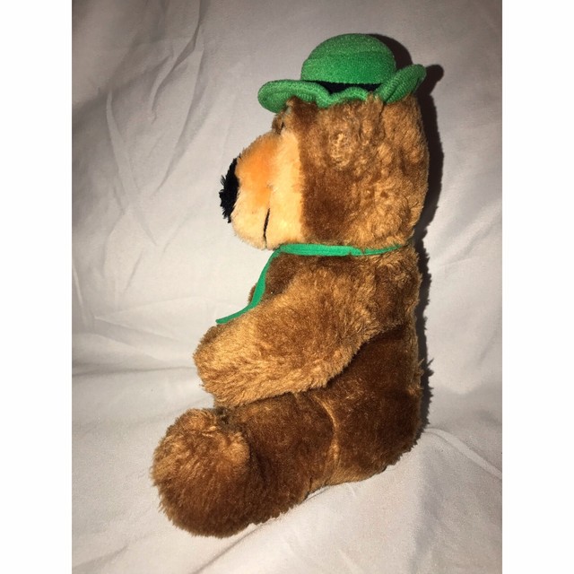 YOGI BEAR Vintage 8" PLUSH STUFFED DOLL Bean Bag Stuffed Hanna Barbera 80s eBay