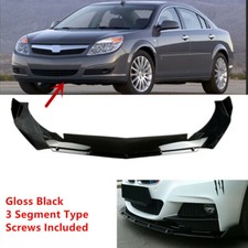 Fit For Saturn Aura 2007-2009 Front Bumper Lower Lip Spoiler Splitter Black Trim Fit For Saturn Aura 2007-2009 Front Bumper Lower Lip Spoiler Splitter Black Trim