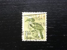 NIGERIA 1961 LOCAL MOTIFS BIRDS 1/- GREEN HORNBILL Ceratogymna elata - USED 