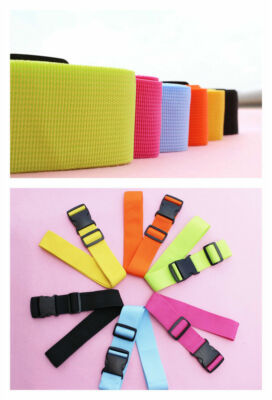 Adjustable Heavy Duty Nylon Luggage Straps With Buckle Lock – Secure Your Packing