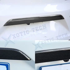 FOR 2017-22 HONDA CRV CR-V CARBON FIBER ABS TRUNK TAILGATE LID BEZEL TRIM COVER