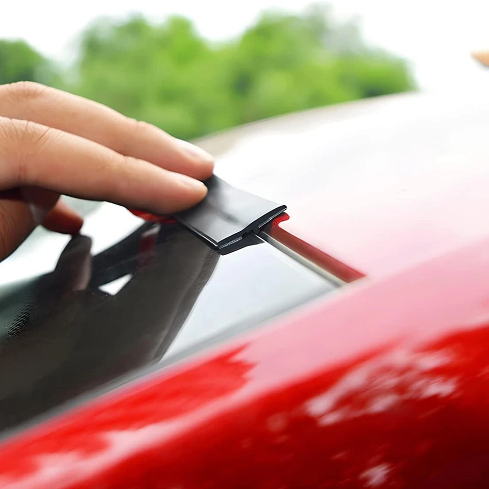 Tira de sellado de cubierta moldeada de goma para borde de parabrisas de techo corredizo para automóvil Foto 4 de 4