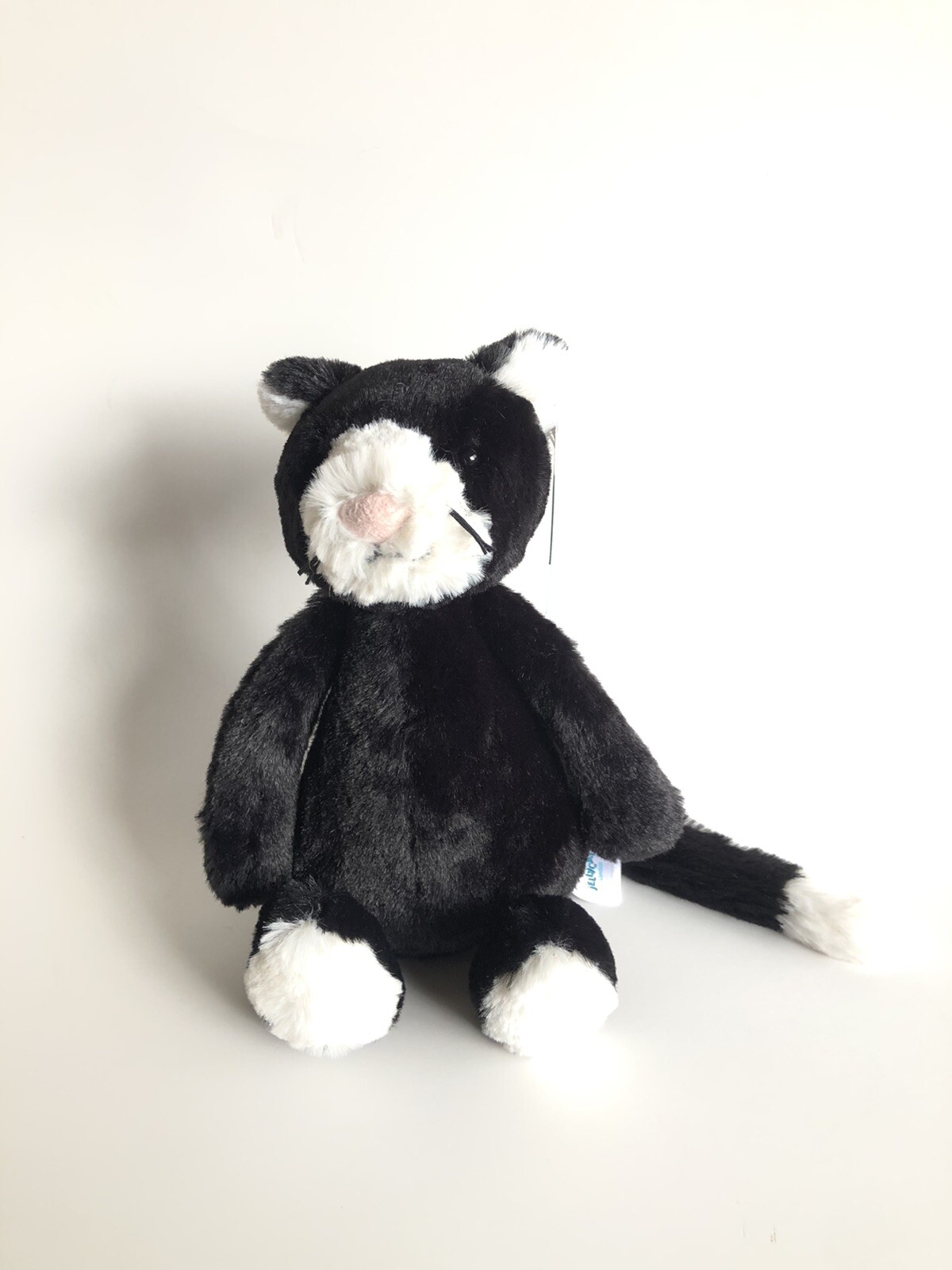 jellycat black and white cat