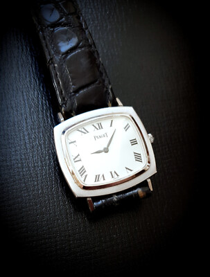 Piaget Vintage extra dünn Weißgold 