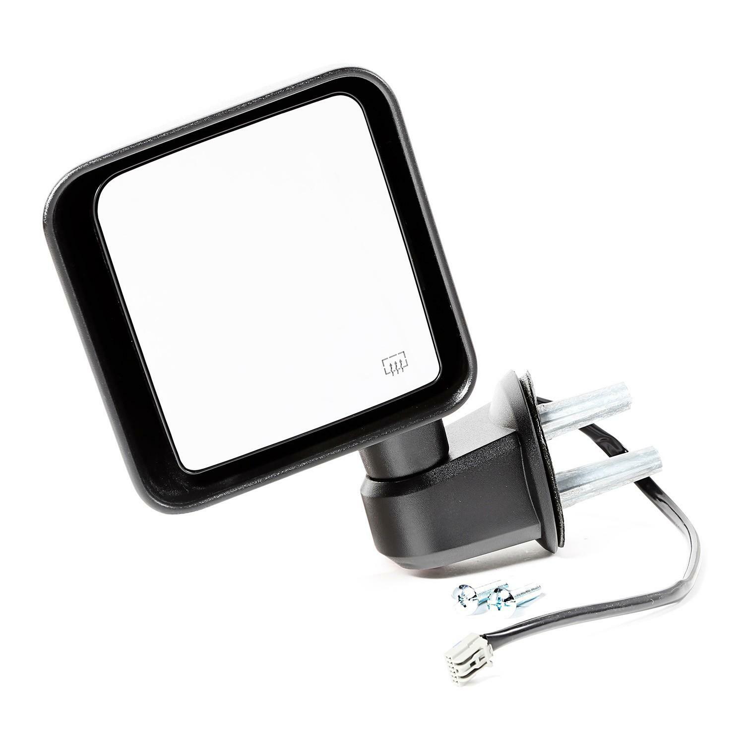 Rétroviseur Gauche Électrique Chauffant Noir pour Jeep Wrangler JK 2014