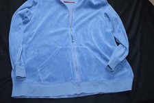 Motherhood Medium Blue Women's Zipper Front Hoodie