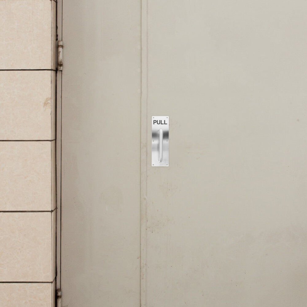 Push Plates for Doors Push-pull Handle Prevent Falling off Man