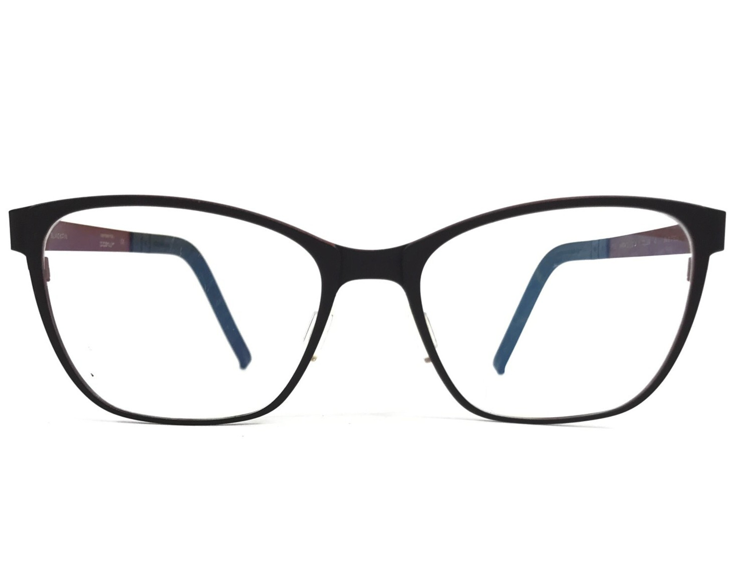Blackfin Eyeglasses Frames BF753 WARGATE COL.589 Brown Moka Red 52-17-145