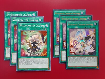 yugioh witchcrafter deck 2020 Yugioh Witchcrafter Deck 57 Cards Vice-Madame Verre Complete Tournament  Ready