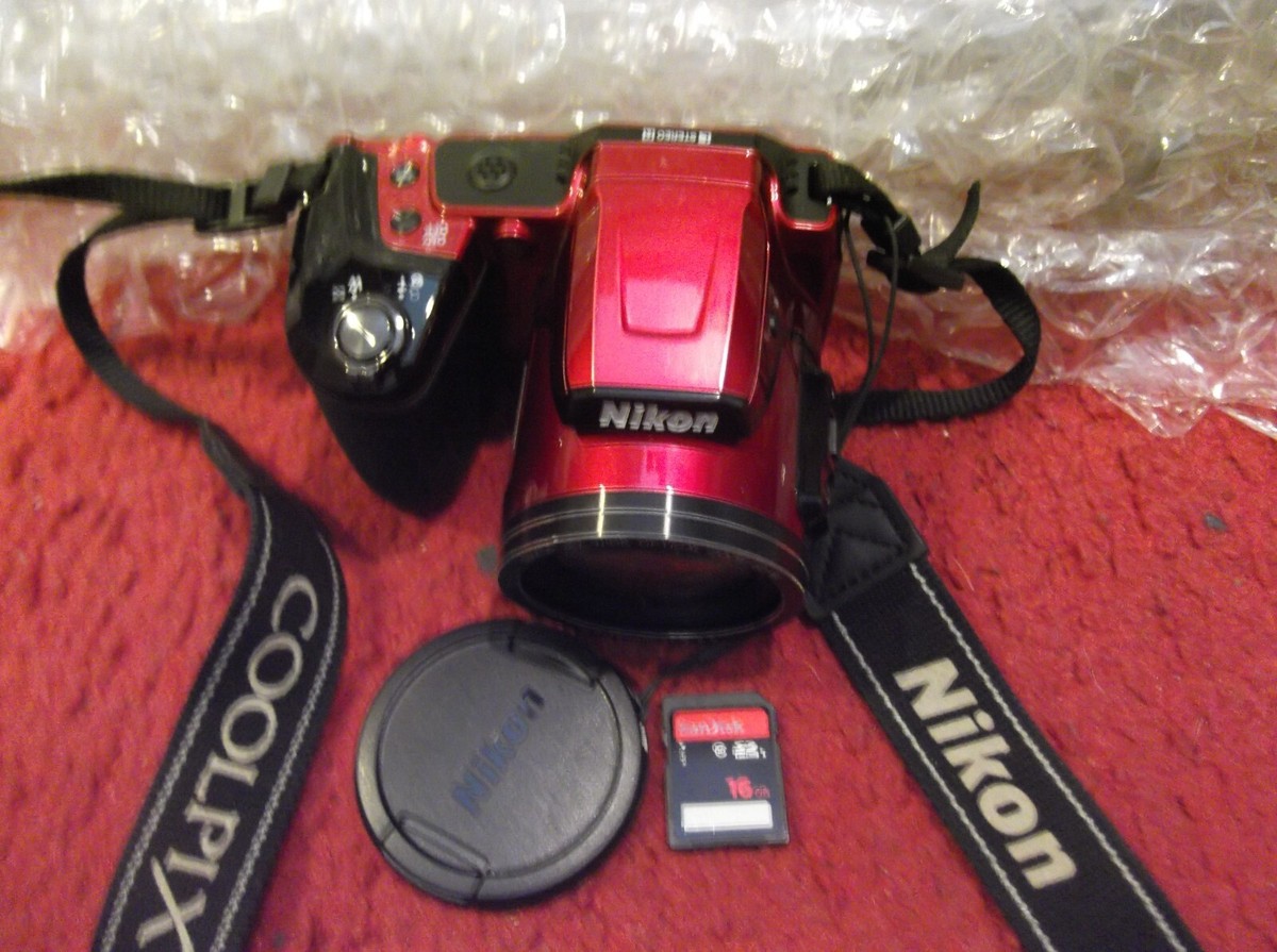 Nikon COOLPIX L840 38x Wi-Fi Digital Camera Red