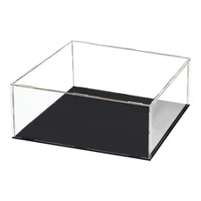 1 Pack Acrylic Display Case Box Transparent Dustproof Showcase 30x30x15cm