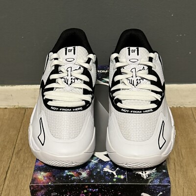 Puma Lamelo Ball MB 01 White Black Size 4.5 Brand New GS | eBay
