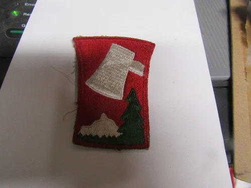 MILITARY PATCH US ARMY COLORED SEW ON WW2 ERA NO GLOW 70TH INFANTRY DIVISION