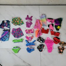 LOT OF VINTAGE SWIMSUITS: BARBIE FRANCIE CHRISTIE STACY PJ MORE Ken