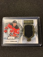 Michael Cammalleri PS-MC Premier Swatches 60/65 Devils Upper Deck Premier Hockey