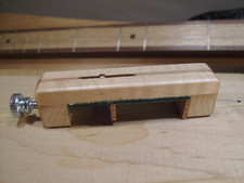 Curly Maple Mountain Dulcimer Capo - Hand crafted in the U.S.A.