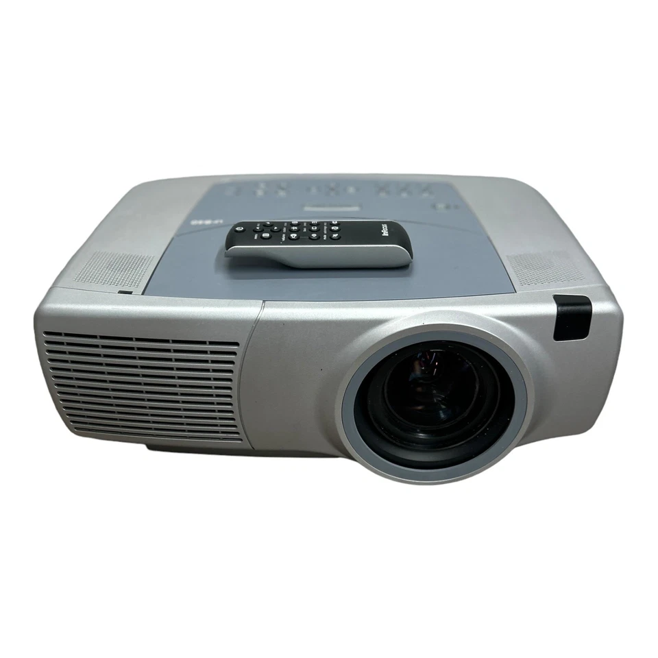 Infocus LCD Projector LP840 With Remote See Test Video - Image 2 of 4