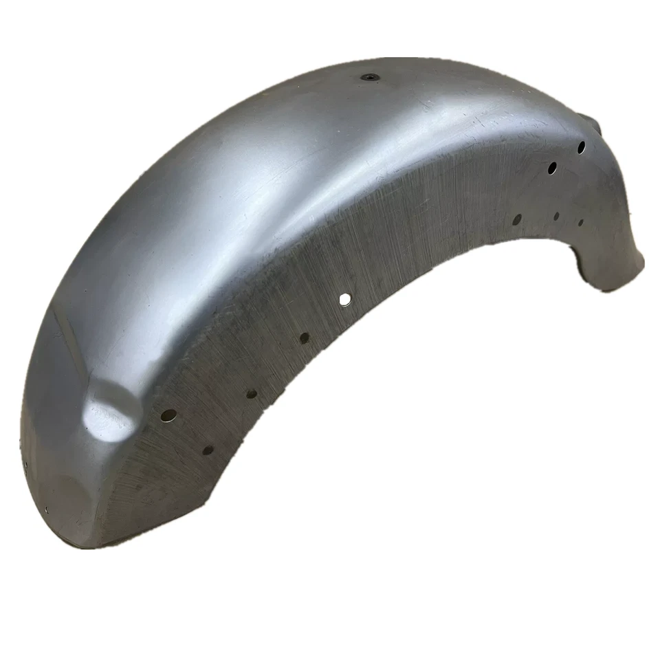 Guardabarros trasero de acero crudo personalizado sin pintar apto para Harley-Davidson Fatboy 1989-97 Foto 4 de 4