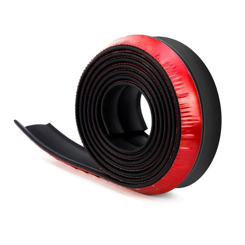 Tira protectora de goma universal para parachoques delantero de coche - Imagen 7 de 37