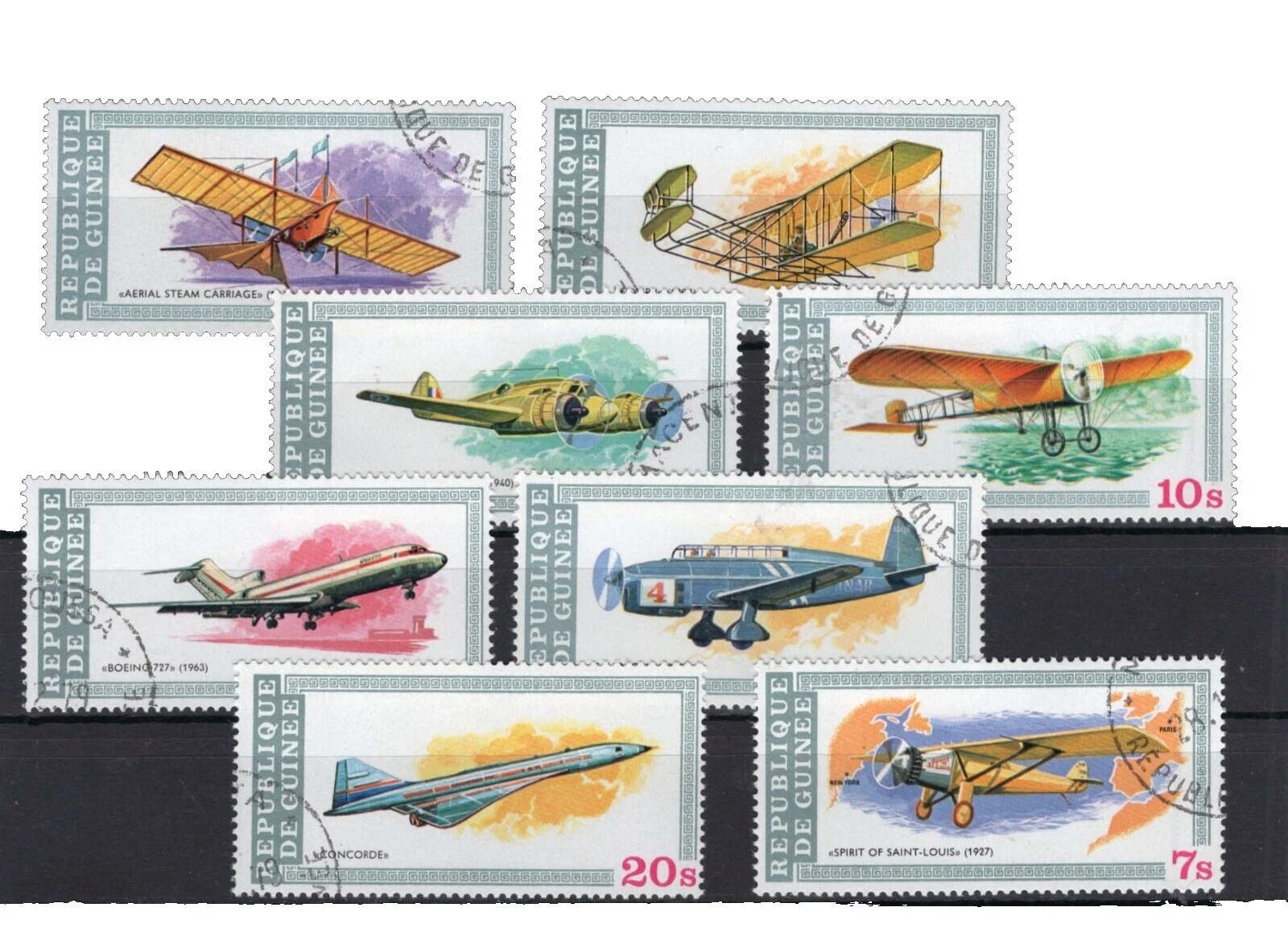 Estampillas de Guinea Ecuatorial usado