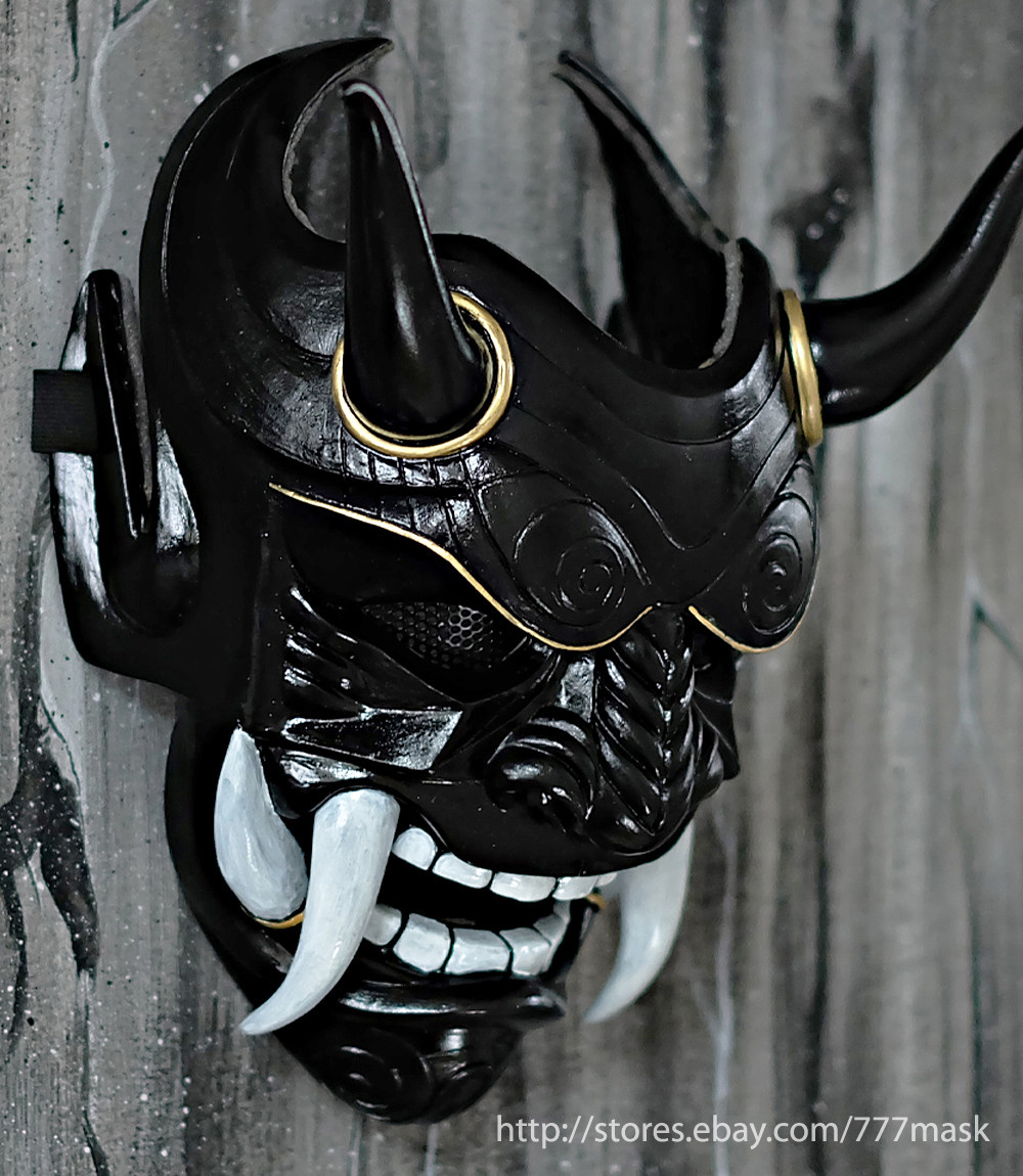 AIRSOFT BB GUN COSTUME COSPLAY EVIL DEMON ONI SAMURAI HANNYA KABUKI