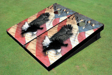 Eagle Declaration Custom Cornhole Board