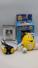 Radio Shack Exclusive M M Mini Plush Yellow Portable FM Radio With Headset Works