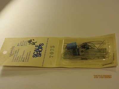 Vintage Scale Shops HO 7075 1.5V Lighting Bulb Kit NOS with Instructions