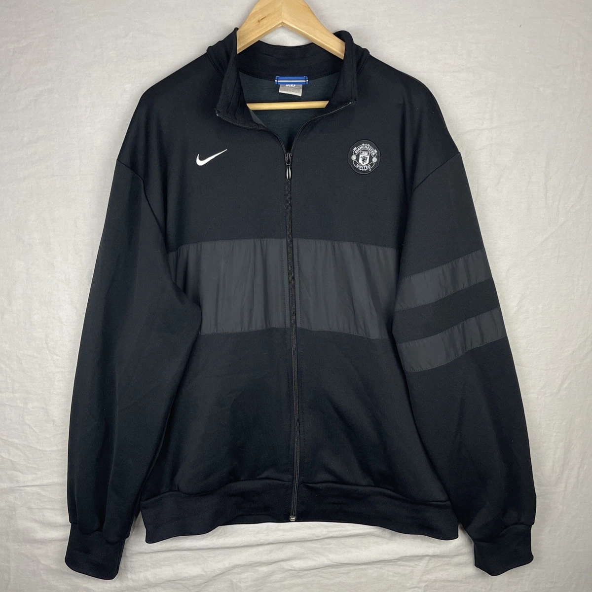 Nike Black Manchester United International Club Soccer Fan Apparel