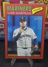 2026 Topps Heritage - Luis Castillo #24 Red Border