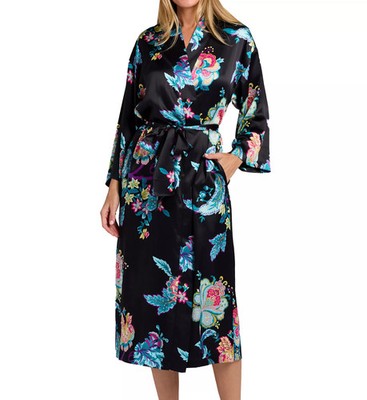 N by Natori WC4054 Festive Satin Robe