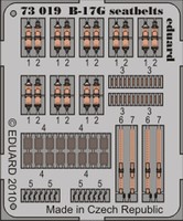 Eduard Accessories 73019 - 1:72 B-17G Seatbelts For Revell - ÄTzsatz - Neu