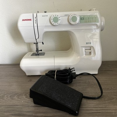 Janome 2212 Mechanical Sewing Machine 732212272790| eBay