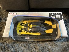 Maisto Bugatti Bolide Special Edition Diecast Boxed 1:18 Model Car Yellow Black