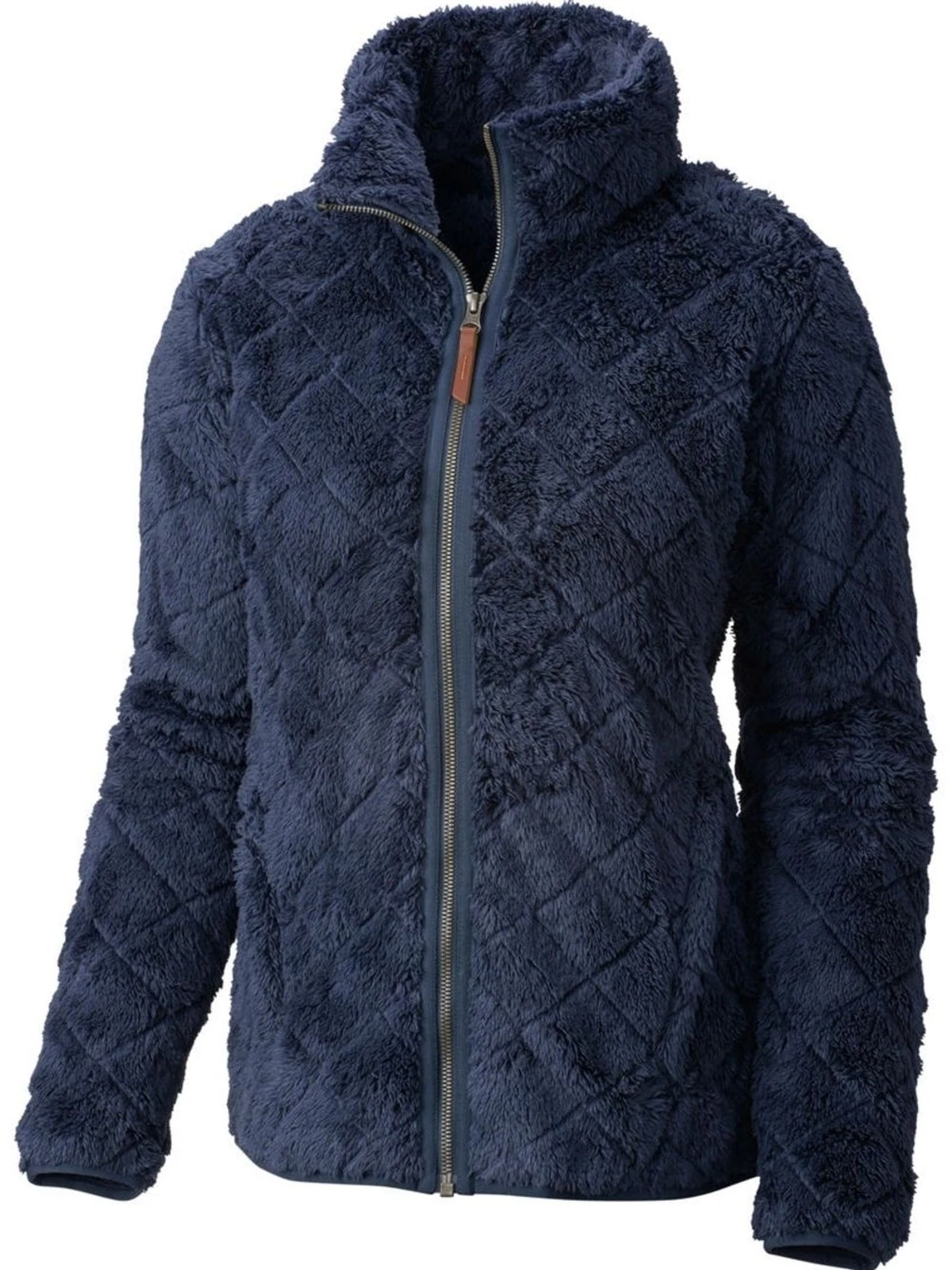 Columbia Womens Nocturnal Navy Blue Fire Side Sherpa Full Zip Jacket Size Medium