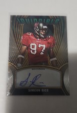 2022 Panini Chronicles - Invincible Autographs Simeon Rice #INV-SIR (AU)