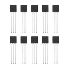 ECSiNG 10pcs N-Channel J-FET Transistors DC 25V 100mA 2N3819 J-FET...