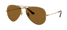 Ray-Ban Aviator Classic Polished Arista Gold Brown Lens RB3025 001/33 55