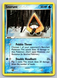 Snorunt 64/108 EX Power Keepers Common