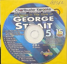 90362 GEORGE STRAIT   CHARTBUSTER  KARAOKE LOT DEAL