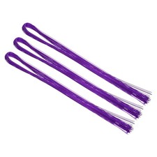 3Pack/120Stk 32" 22 Gauge Blumenstiel Blumenstrau&szlig; Basteldraht Papiertuch Lila