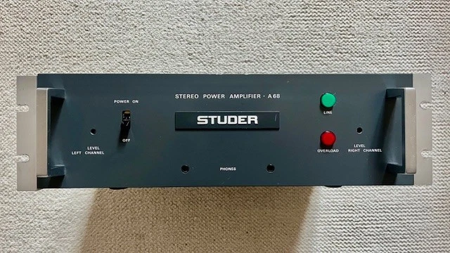 Studer A68 Stereo Endstufe Serviced 1/2