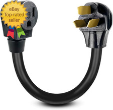 NEMA 10 50P to Welder 6 50R Welding Adapter Cord 50A 250V