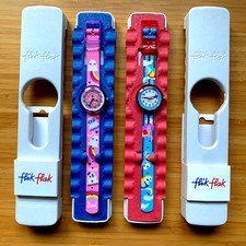 2x org. FLIK FLAK Kinderuhren, neu & org verpackt, NP für beide ca. € 100,-