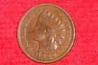 1899, Rare Old Antique, Indian Head Penny, *(Collector Coin )*, (127 Years Old). — photo 3