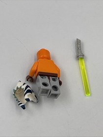 LEGO Star Wars Ahsoka Tano Minifigure Jedi Tube Top sw0192 7680 7675 8098 8037